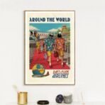 affiche daft punk around the world
