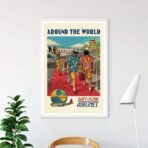 affiche daft punk around the world