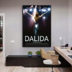 affiche dalida vintage