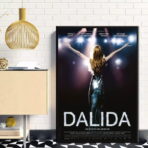 affiche dalida vintage