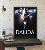 affiche dalida vintage