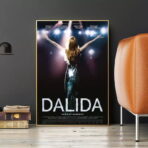 affiche dalida vintage