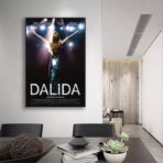 affiche dalida vintage