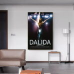 affiche dalida vintage