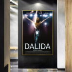 affiche dalida vintage