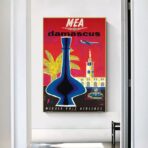 affiche damascus vintage