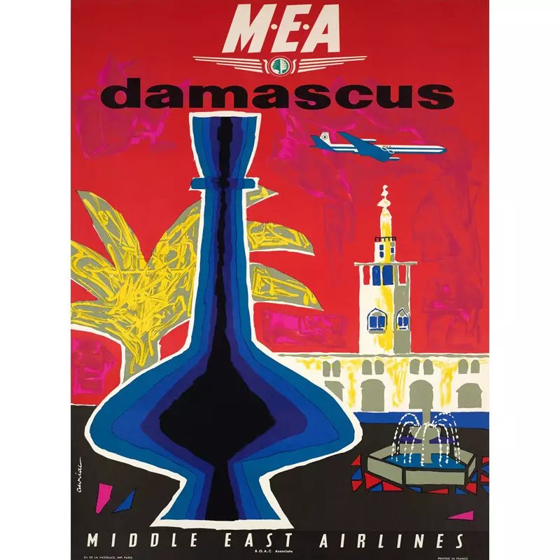 affiche-damascus-vintage_12 affiche damascus vintage