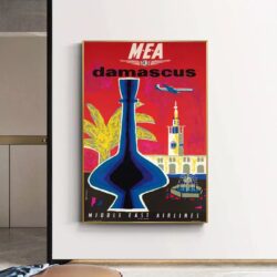 affiche damascus vintage
