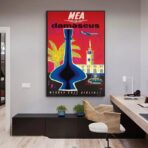 affiche damascus vintage