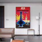 affiche damascus vintage