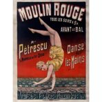 affiche de danse vintage