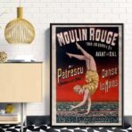 affiche de danse vintage