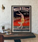 affiche de danse vintage