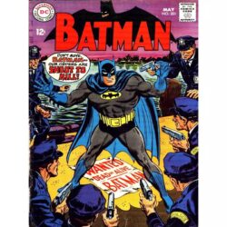 affiche dc comics vintage
