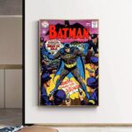 affiche dc comics vintage