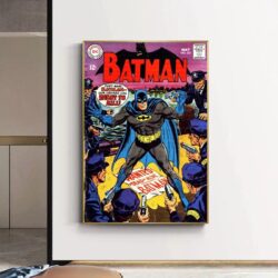 affiche dc comics vintage