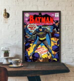 affiche dc comics vintage