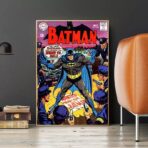 affiche dc comics vintage