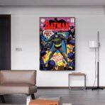 affiche dc comics vintage