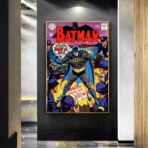 affiche dc comics vintage
