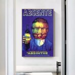 affiche de bar publicite vintage