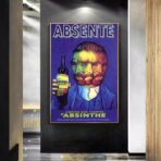 affiche de bar publicite vintage