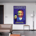 affiche de bar publicite vintage