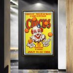 affiche de cirque vintage