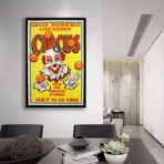 affiche de cirque vintage