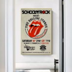 affiche de concert vintage rolling stones