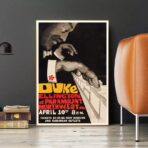 affiche de duke ellinghon jazz vintage