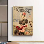 affiche de mode vintage