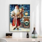 affiche de noel vintage