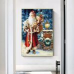affiche de noel vintage