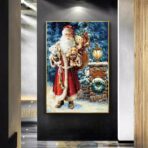 affiche de noel vintage