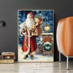 affiche de noel vintage