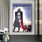 affiche de propagande franquiste