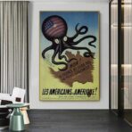 affiche de propagande plan marshall