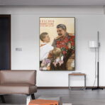 affiche de propagande staline