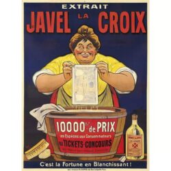 affiche de pub vintage
