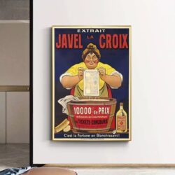 affiche de pub vintage