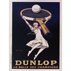 affiche de sport vintage