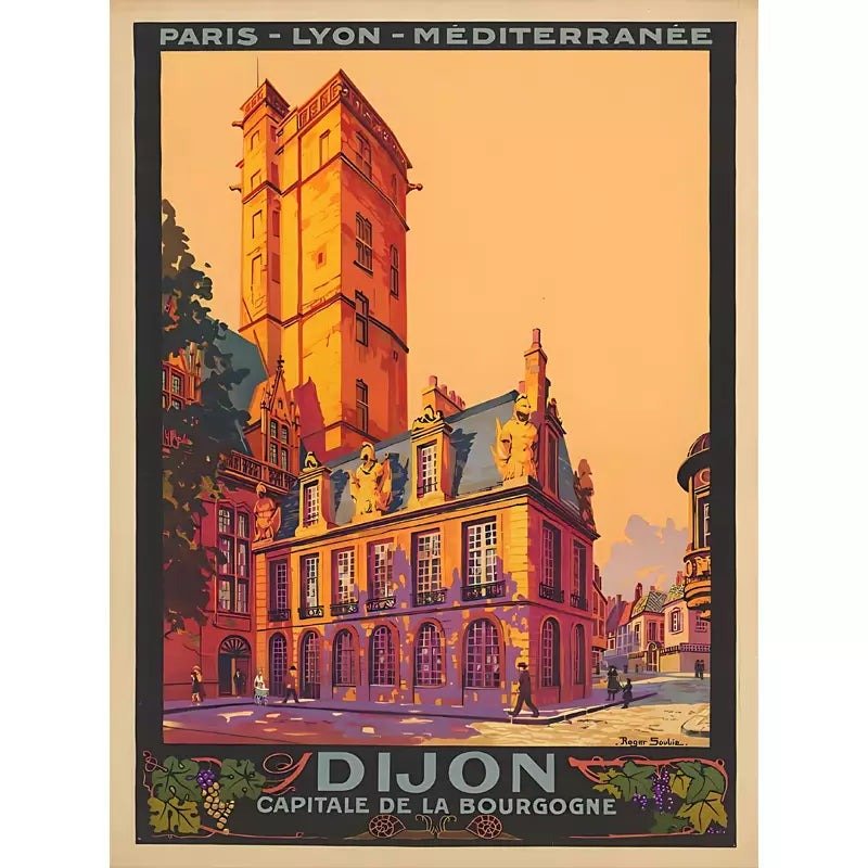 affiche-dijon-vintage_1 affiche dijon vintage