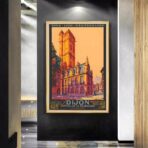 affiche dijon vintage