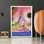 affiche disneyland vintage