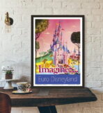 affiche disneyland vintage