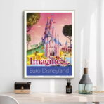 affiche disneyland vintage