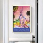 affiche disneyland vintage