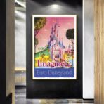 affiche disneyland vintage