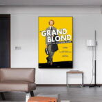 affiche du film le grand blond avec une chaussure noire